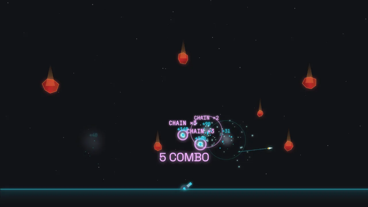 Chain reaction blast
