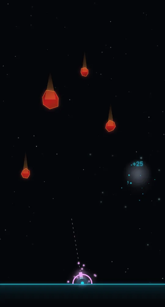 Charge shot building up